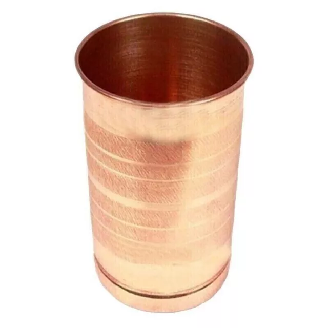 Taza de cristal de cobre de la taza del agua del vaso con la yoga 250ml de... 2