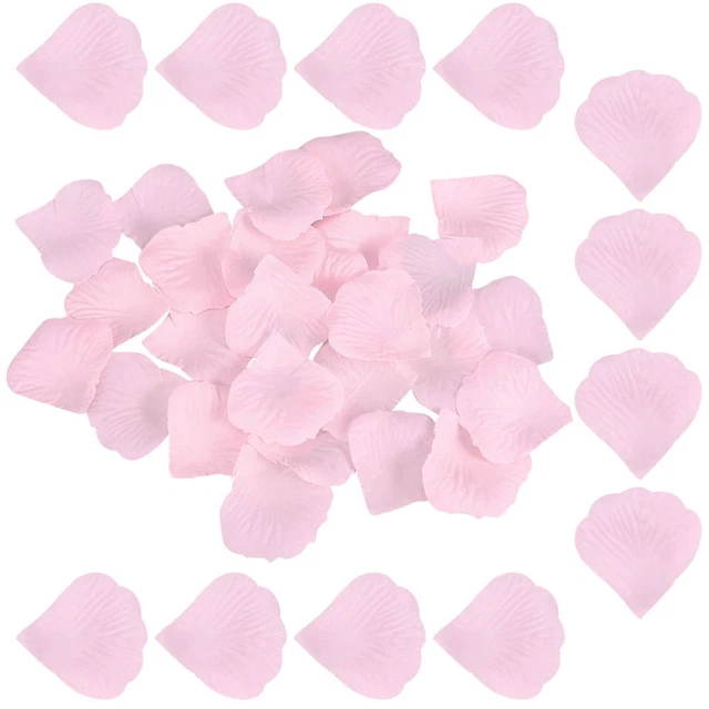 2000 piezas pañuelo de seda pétalos de rosa pétalos de rosa falsos artificiales