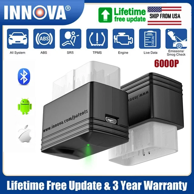 Innova 3100RS Scanner Auto Professionale – Leggi E Resetta Spia Motore, ABS, SRS – Strumento Diagnostico OBD2 Per Auto, Fai Da Te – Con App RepairSolutions2 - 4