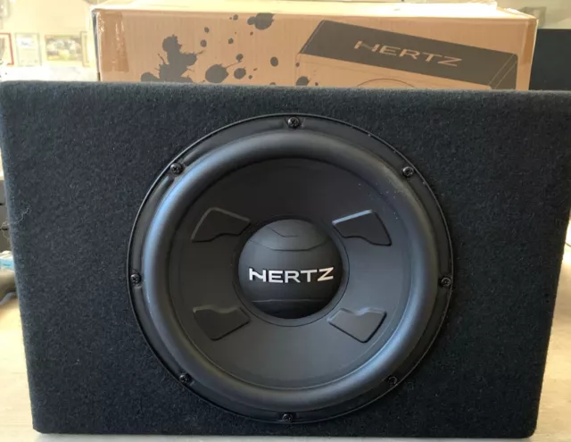 Subwoofer HERTZ DBX 25.3 in Cassa Chiusa Box Sub Dbx 25 Cm600W 250mm no Griglia