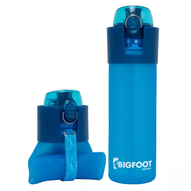 Collapsible Foldable Drinking Water Bottle|BPAFree|Eco Friendly|Kids|Cycling|Pet