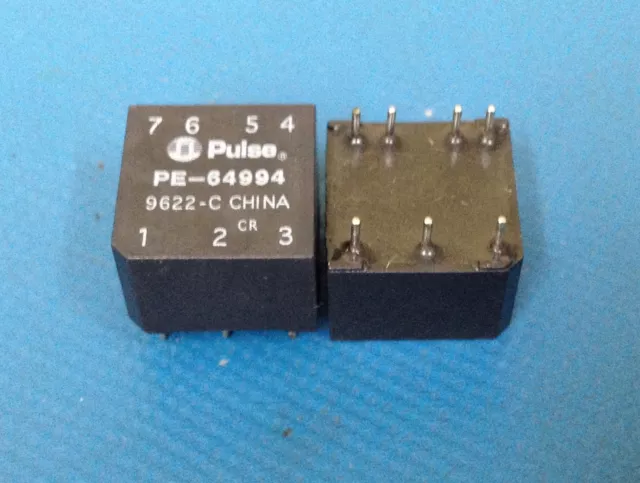 Lot of 2pcs Pulse PE-64994  Audio Signal Transformer 7-Pin