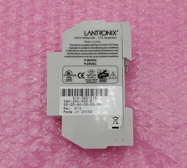 Serveur De Périphérique Industriel Lantronix XPress DR - Modèle 080-580-000~R Neuf
