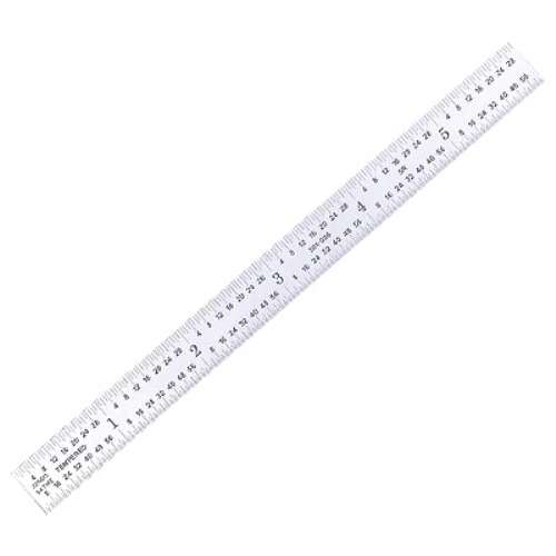 12 X 1" 4R Rigid Rule (4901-0202)