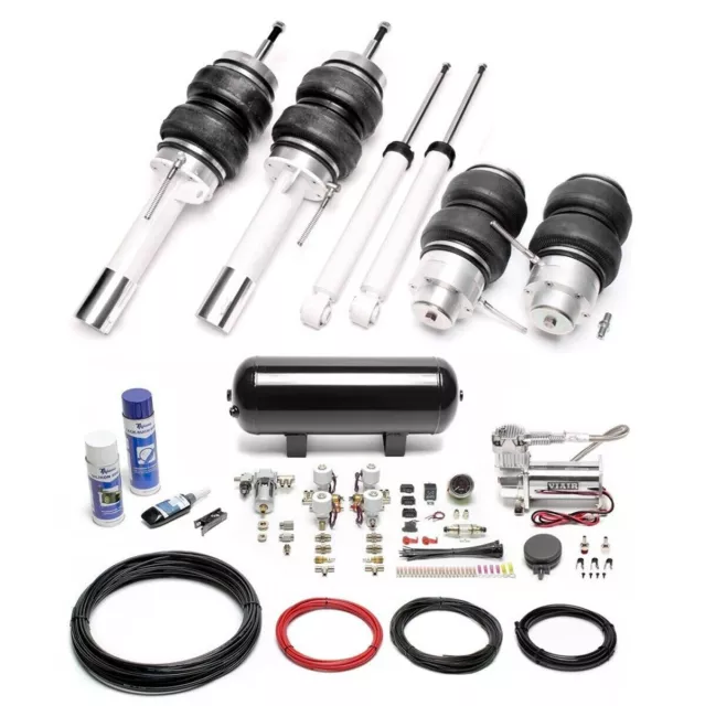 Ta technix Air Châssis+Kit de Compresseur Noir pour Audi A3 Skoda Seat VW Golf