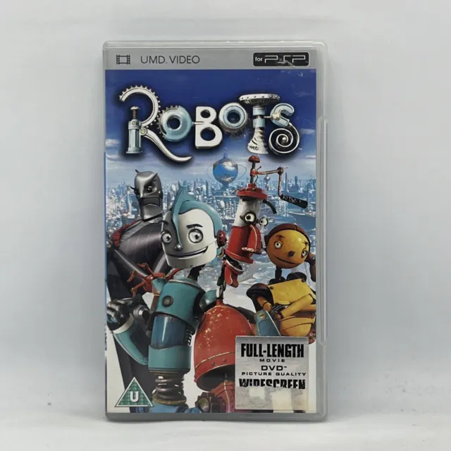 Robots 20th Century Fox Kids Family Sony PSP PlayStation UMD Video Region 2