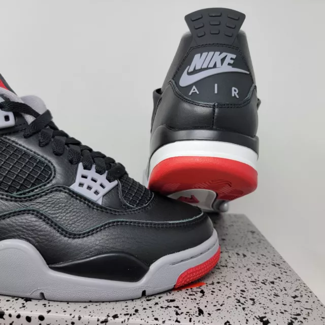 Nike Air Jordan 4 Retro Bred Reimagined Men’s Sizes - FV5029-006 - IN HAND 3