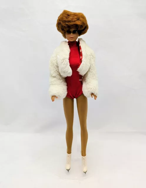 1961 Bubble Cut Titian Hair Barbie Doll #850 Ice Breaker #942