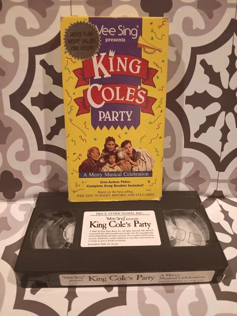 WEE SING - King Cole's Party (VHS) Songbook IS INCLUDED! (OR WEE SING - King Cole's Party (VHS) Songbook IS INCLUDED! (OR