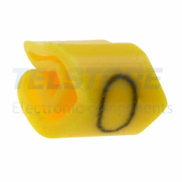 200pcs  0252611502 Segna cavi per cavi e fili Simbolo dell'etichetta 0 3÷5mm 025