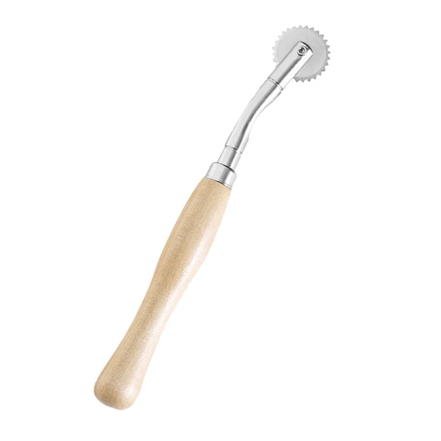 Traçage Roue Couture Outils Coupeur Avec Poignée en Plastique Motif Encocheuse