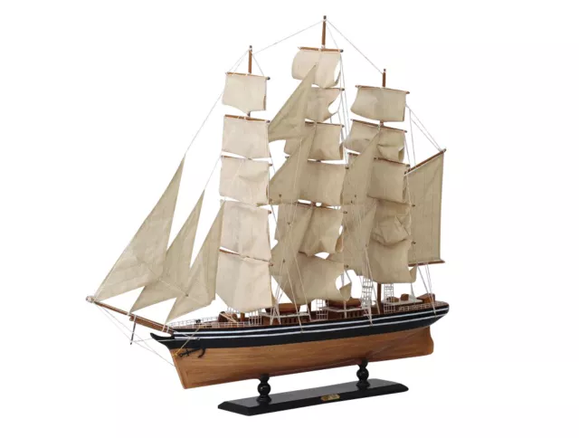 Modèle de navire maquette de bateau trois-mâts Cutty Sark 102cm pas de kit