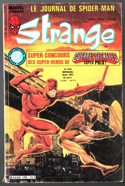 ¤ STRANGE n°188 ¤   ¤ 1985 MARVEL LUG