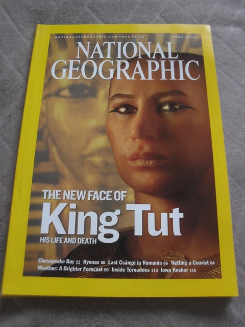NATIONAL GEOGRAPHIC MAGAZINE. June 2005 Issue. King Tut. Chesapeake