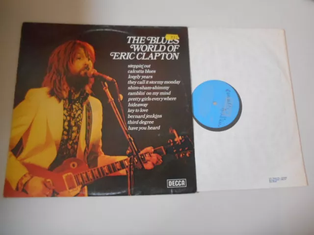 LP Pop Eric Clapton - The Blues World Of .. (12 Song) DECCA / UK  WoL