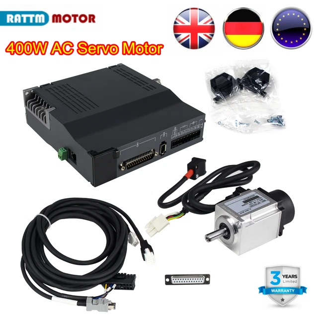 Moteur DC Sans Balais ACT MOTOR 57BLF01 24V 3000RPM - Pour CNC/médical - Neuf
