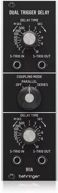 BEHRINGER 911A DUAL TRIGGER DELAY Analog Dual Trigger Delay Module