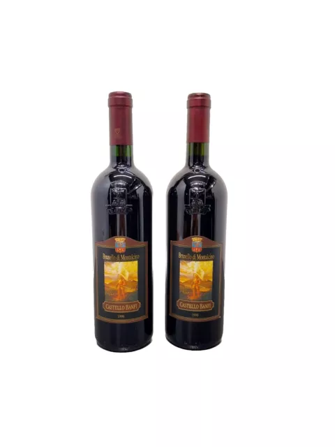 1x 1996 Vino  Brunello di Montalcino Villa Banfi. bott..0.75 cl