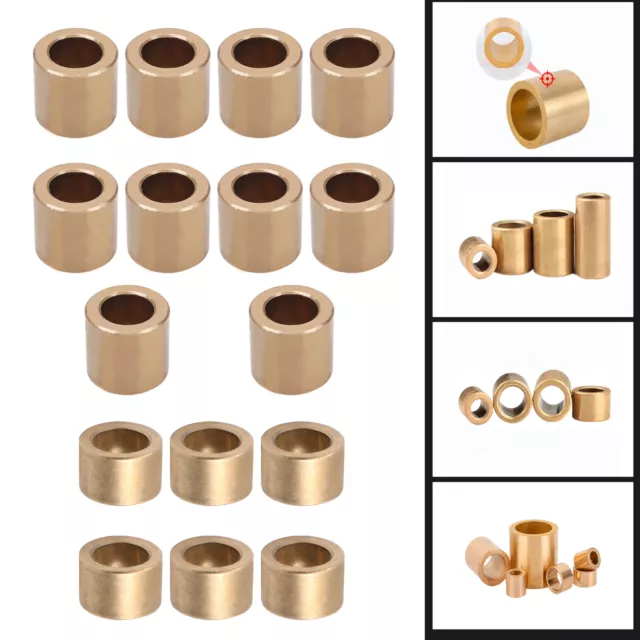 ID 4mm-25mm Self Lubricating Bearing Bushing Sleeve Copper For 3D Printer Lot