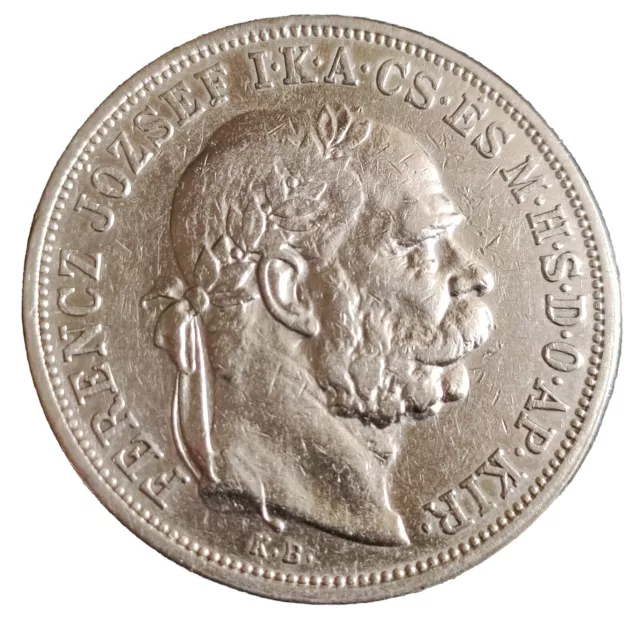 Österreich - Ungarn 5 Korona Silber 1908 Franz Josef I Silver Coin Art. 003-035 2