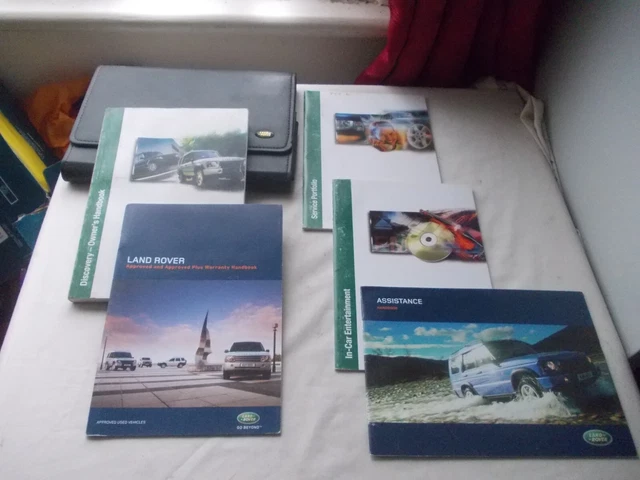 LAND ROVER DISCOVERY Td5 Models Owners Handbook Pack 2003 Year Car £15. ...