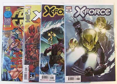 X-Force Lot of 4 #25,26,Killshot 1,Annual 1996 Marvel (1996) Comic Books