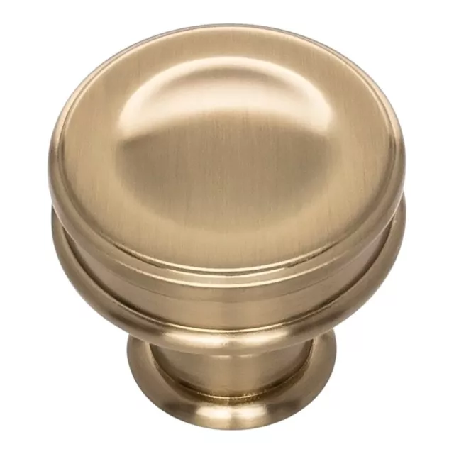 Atlas Homewares A100-WB 1 1/4 in. Oskar Collection Knob Warm Brass