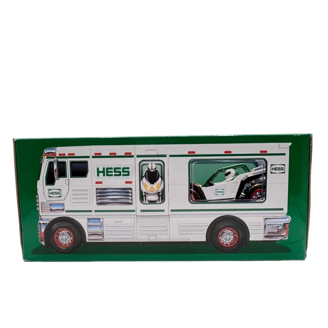 Hess RV with ATV and Motorbike Lights Loading Ramp Friction Motors