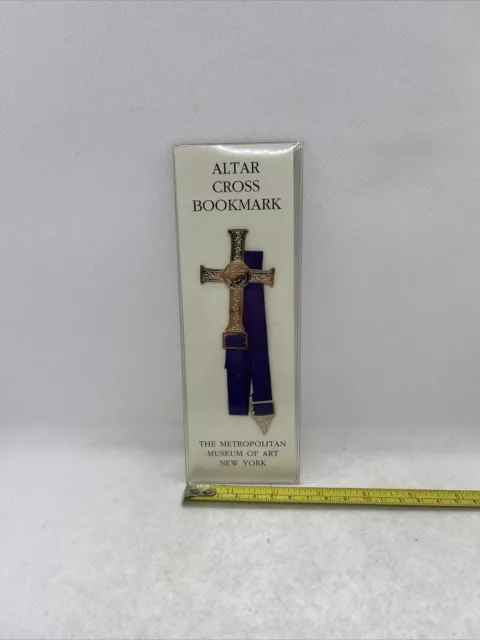 MMA Metropolitan Museum of Art Spanish Altar Cross Bookmark New FREE SHIPPING