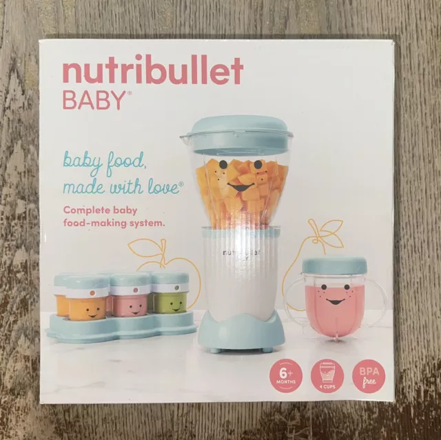 Nutribullet Baby Bullet Complete Blender Food Making System Kit