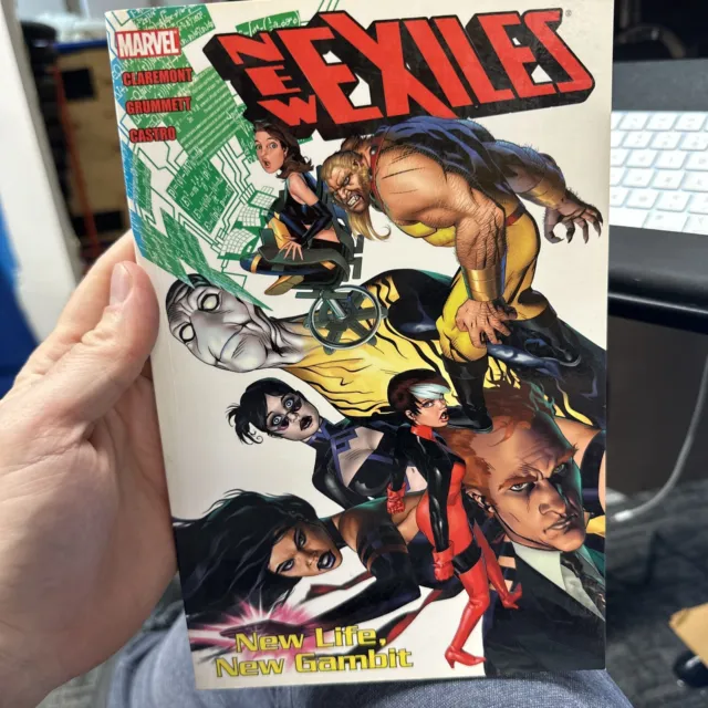 New Exiles - Volume 1 : New Life, New Gambit by Chris Claremont (2008, Trade...