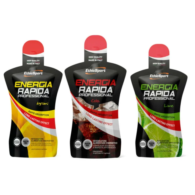 Ethicsport Energia Rapida Professional pack 50 ml Carboidrati Caffeina