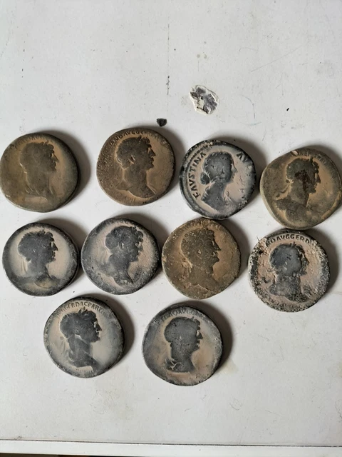 Lot Monnaie Romaine Sesterce