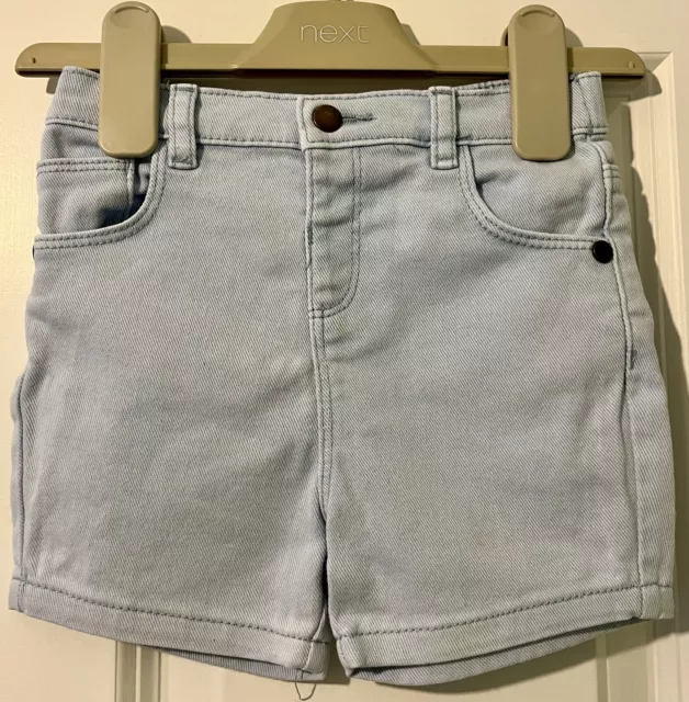 MARKS & SPENCER 12-18 Months 1-1.5 Years Baby Girl’s Light Blue Denim Shorts