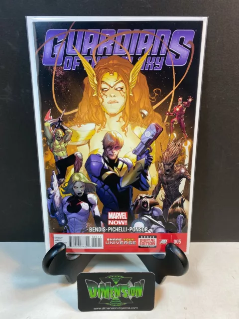 Guardians Of The Galaxy #5 1St Angela Mcu Print Cover A Marvel Comics 2013 Nm