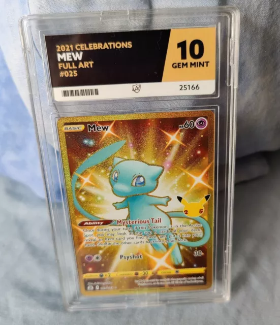 25th Celebrations Pokemon TCG Master Set + ACE 10 Mew 025/025 + Opened ETB
