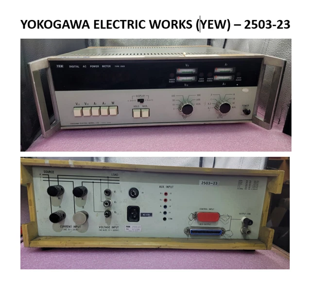 YOKOGAWA ELECTRIC WORKS Ltd Yew 1972 No. 2Eu0605 (A6D) $153.10