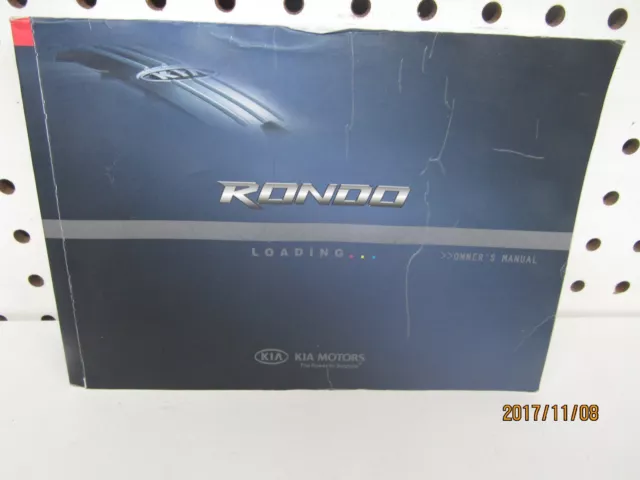 2006 Kia Rondo Owners Manual (book only)   FREE SHIPPING