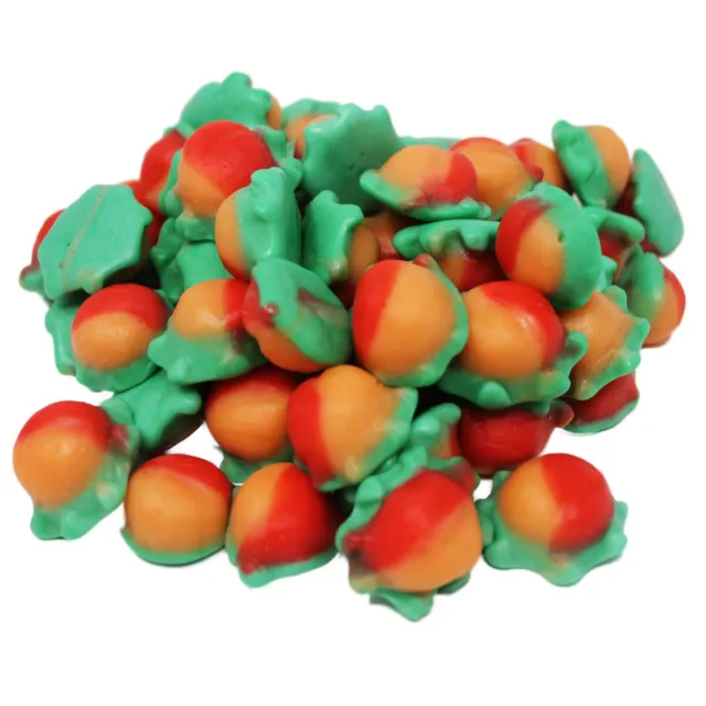 Gommes de Fruits Jelly Peaches Avec Vert Schaumzuckerboden Halal 1000g