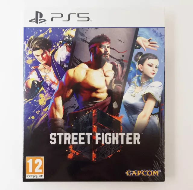 Street Fighter 6 STEELBOOK EDITION Sony PlayStation 5 Brand New Sealed (PS5).