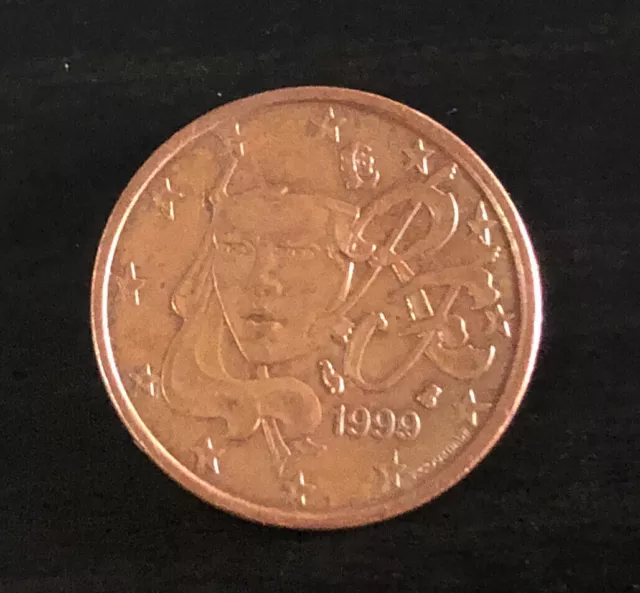 pièce 5 centimes d'euro France 1999 première édition