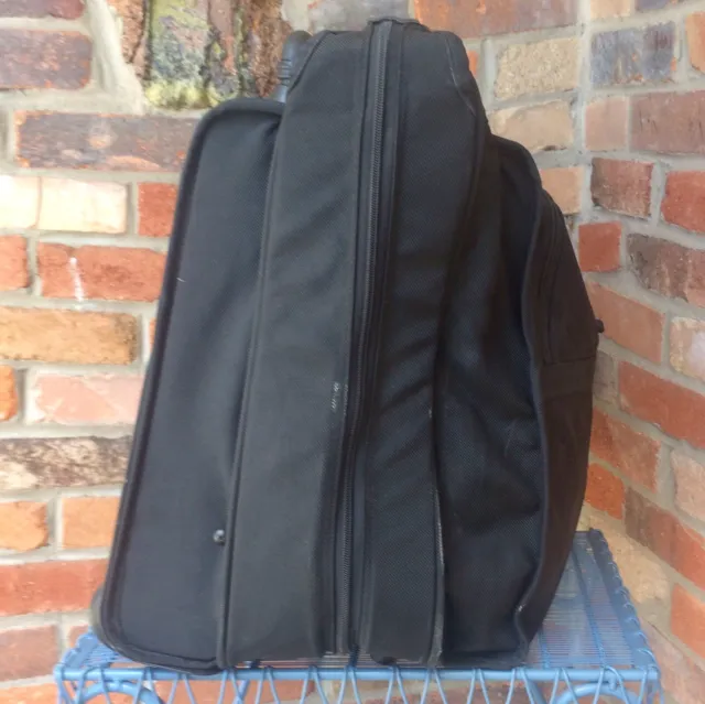 🎁 Xclnt! TUMI Rolling Garment Bag black ballistic nylon bi-fold 13x19x22" USA! 7