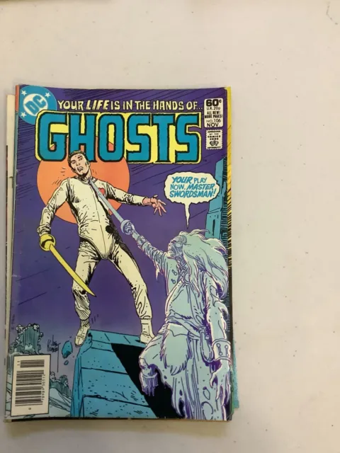 Ghosts "To Kill a Ghost" Vol 1 #106 Nov, 1981 DC Comic Book By Robert Kanigher
