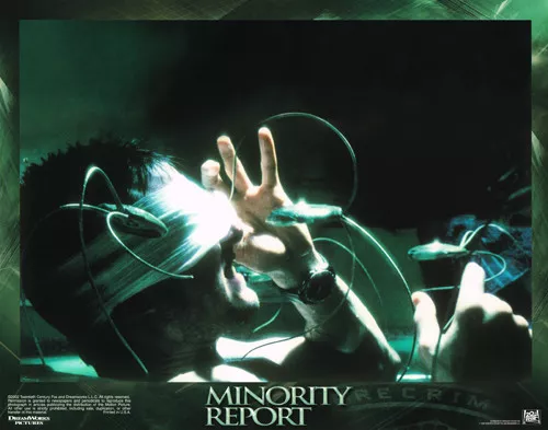Minority Report Original 11X14 Lobby Card Tom Cruise
