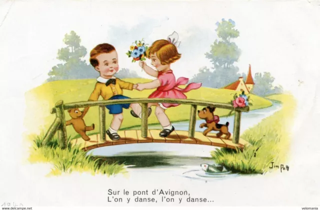 15191 cpa Fantaisie - Illustrateur Jim Patt
