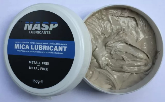 NASP Mica Lubricant Antiseize 150gr Dose - €93,27/1Kg Made in Germany