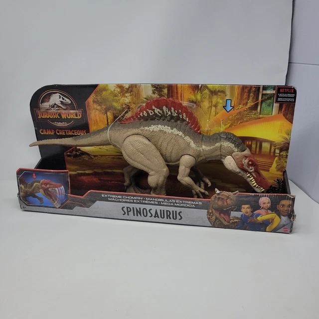 Jurassic World - Extreme Chompin Spinosaurus - Figurine Mattel - Neuf