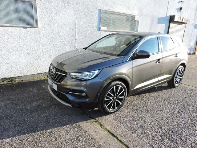 21 Vauxhall Grandland X 1.2 Elite Nav Turbo Damaged Salvage Repairable Cat N