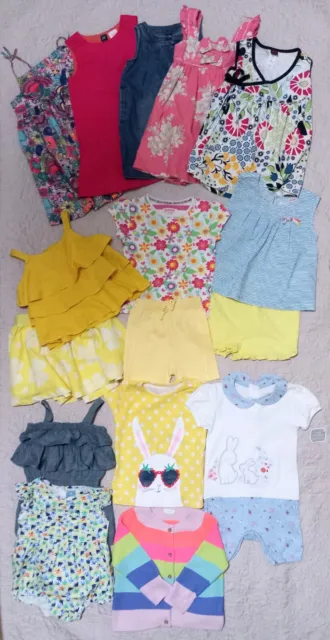 Girls Clothes Bundle. 18-24 Months. Multicoloured.