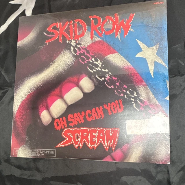 SKID ROW : Oh Say You Can Scream (VHS, 1990) Heavy Metal Hair Rock